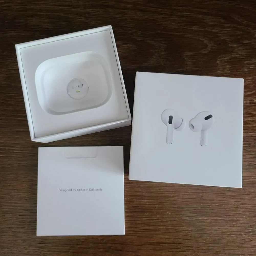Authentic Replacement Empty BOX ONLY For Apple AirPods Pro - White